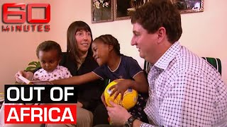 Emotional moment couple meet their adopted children for the very first time | 60 Minutes Australia