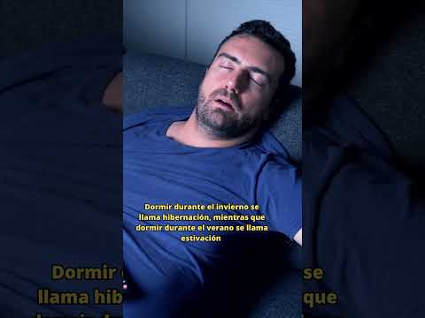 Sueño estacional: hibernación