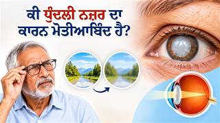 ਕੀ ਤੁਹਾਡੀ ਨਜ਼ਰ ਧੁੰਦਲੀ ਹੁੰਦੀ ਜਾ ਰਹੀ ਹੈ? | Cataract ਦੇ ਲੱਛਣ ਅਤੇ ਇਲਾਜ | Mitra Eye Hospital