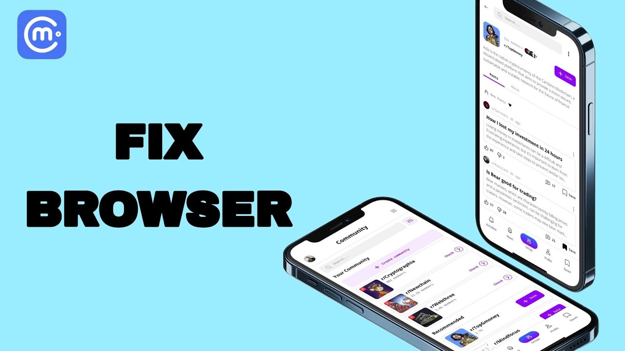How To Fix And Solve Browser On Cryptomania App | Final Solution - YouTube
