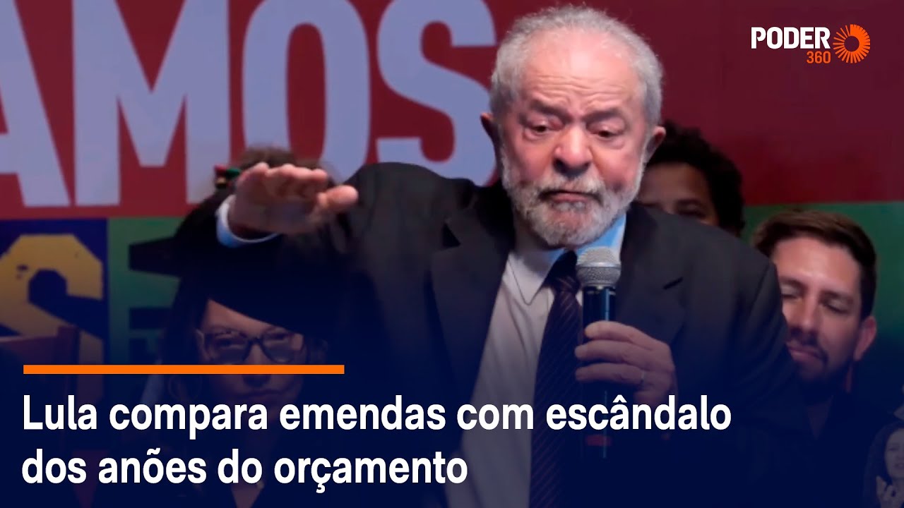 Lula compara emendas com escândalo dos anões do orçamento