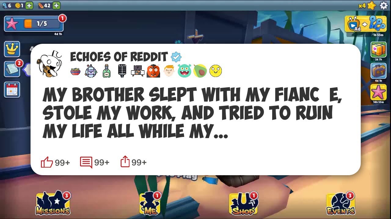 My Brother Slept With My Fiancée, Stole My Work, And Tried To Ruin My ...