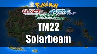 Pokemon Ruby/Sapphire/Emerald - Where to find TM22 Solar Beam