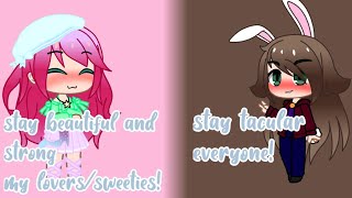 Bring The Cake Meme Gacha Club Happy Birthday To Bunny And Rabbit Read Description