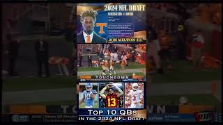 joe milton scouting report i top 10 qbs in the 2024 nfl draft ranking