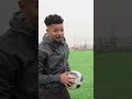 DUDE PERFECT TRICKSHOT FOOTBALL VS FOOTBALL ⚽️🏈 #Shorts |  Jeremy Lynch