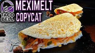 WE FOUND THE SECRET TO THE PERFECT TACO BELL COPYCAT! MEXIMELT MADE ON THE GRIDDLE! I EASY RECIPE