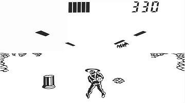 SPACE HARRIER  II  2 MAME MESS GAME & WATCH LIKE LCD HANDHELD NO ARTWORK 1990 TIGER SEGA LICENSED EL