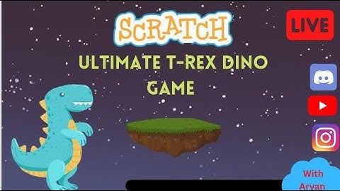 Ultimate T-rex Dino Game | Scratch Programming | Super Easy Codes | Coding for Kids | ACS