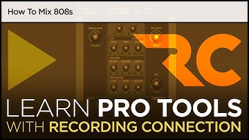 How To Mix 808s (Pro Tools Tutorial)