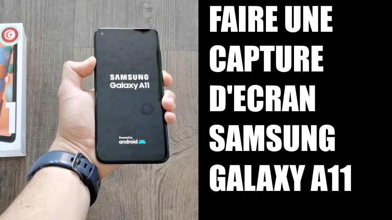 samsung  faire une capture decran screenshot youtube