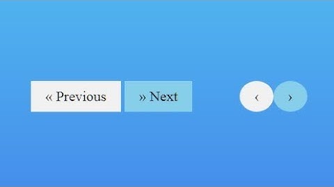 Next And Previous Button In Html And Css | DNF | Html Css Tutorials |