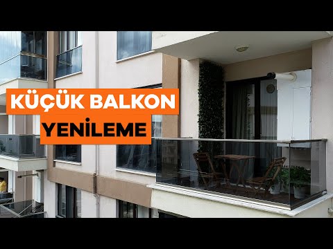 Küçük Balkon Yenileme - Balkonlarınıza Renk Katın!