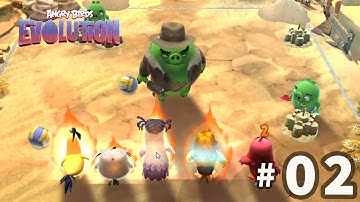 Angry Birds Evolution 2021 - Gameplay Walkthrough Part 2 - Chapter 2 (iOS, Android, PC)
