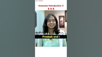 Awesome Introduction ? 🩸 | UPSC Backbone | Upsc Interview | Krati Raj | #shorts