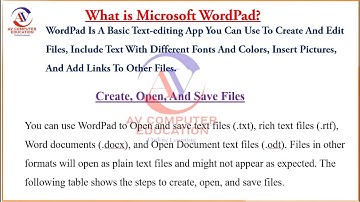 Computer Education || How To Use WordPad in Hindi || How to Open WordPad on Windows 10