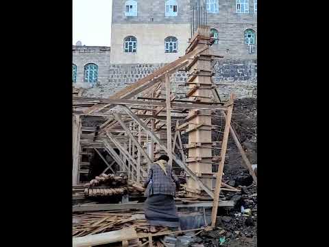 من أعمالنا في المقاولات العامه من الاساسات في عماره الأخ عبدالرحمن الجبرني