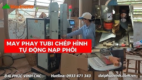 Máy Phay Tubi Chép Hình Tự Động Nap Phôi - Woodmaster - WM-300TA