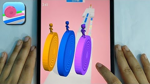 Layers Roll #3 All Levels Gameplay IOS Handcam