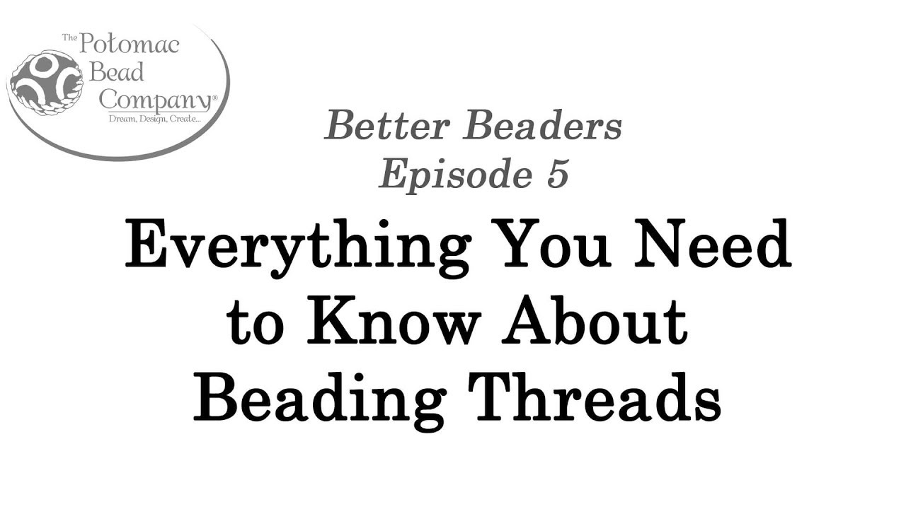 Thread Ted Talk. The pros and cons of each type of beading thread! –  Sundaylace Creations & Bling