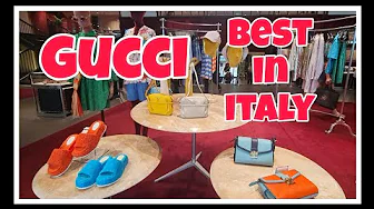 GUCCI THE MALL | THE LUXURY OUTLET |  MORE CHEAPER IN ITALY? UP TO 70% LESS IN THIS LUXURY OUTLET