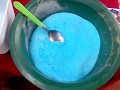 Como colorir aucar para fazer algodo doce com corante em p parte 2