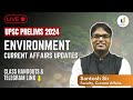 Environment for upsc prelims 2024 ca updates  notes pdf by santosh sir levelupias