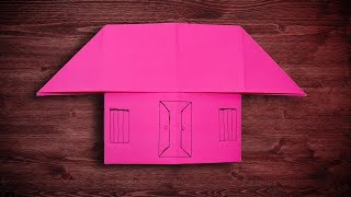 How To Make a House With Color Paper | Origami House Making For Handmakers [Paper Arts & Crafts]