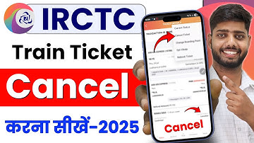 How to cancel ticket in irctc | train ticket cancel return money | train ticket cancel kaise kare