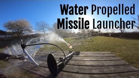 Water Propelled Missile Launcher | Electronic Automatic Trigger Mechanism