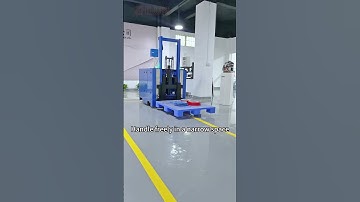 heavy duty magnetic strip navigation forklift agv #agv #forklift #electric #robot #manufacturer #plc