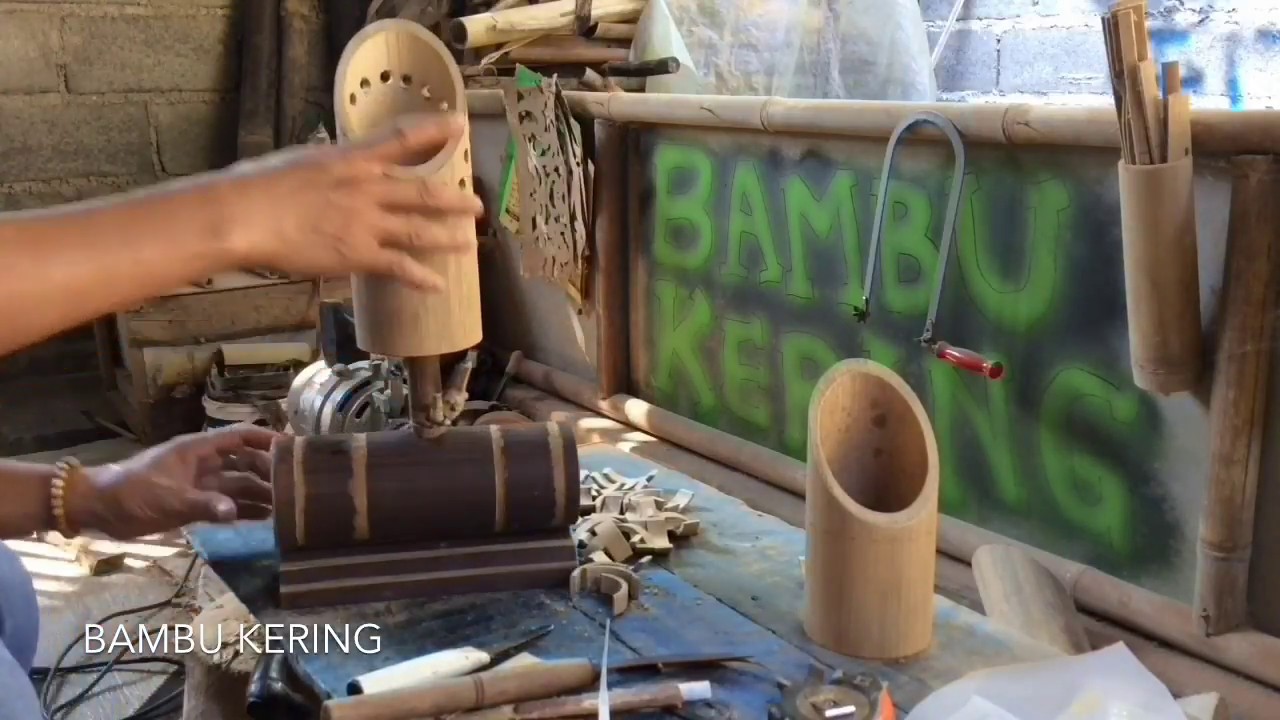 Cara Membuat Lampu Hias Unik Dari Bambu YouTube