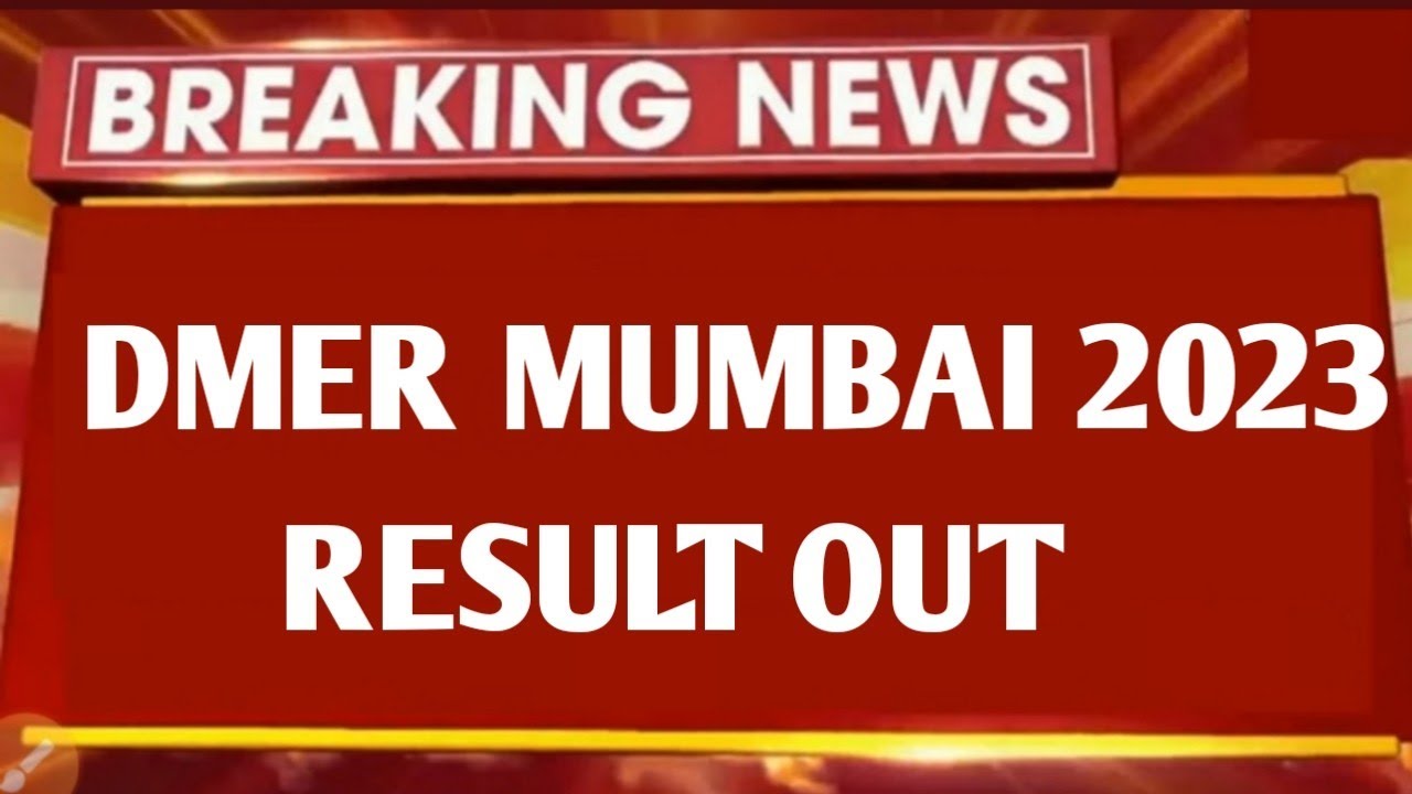 DMER Mumbai Result 2023 Check Merit List Cut Off Marks How To dmer-mumbai-result-2023-check-merit-list-cut-off-marks-how-to