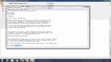 Alterando o Número da Porta do Apache no Xampp