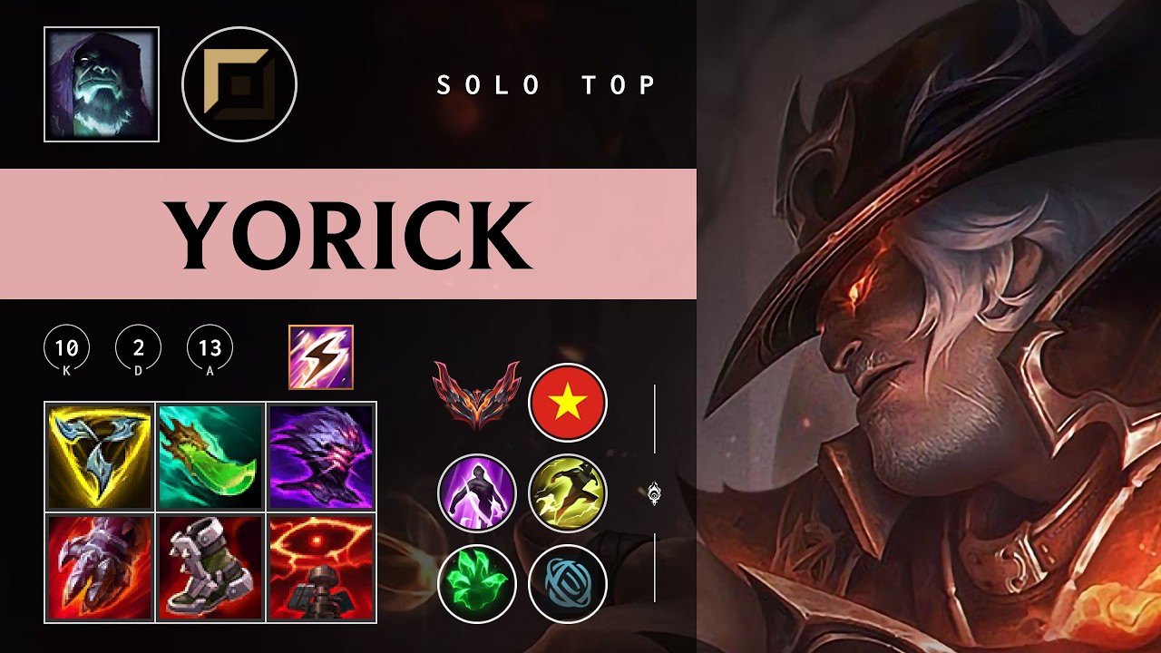 Yorick Top vs Renekton - VN Grandmaster Patch 26.05