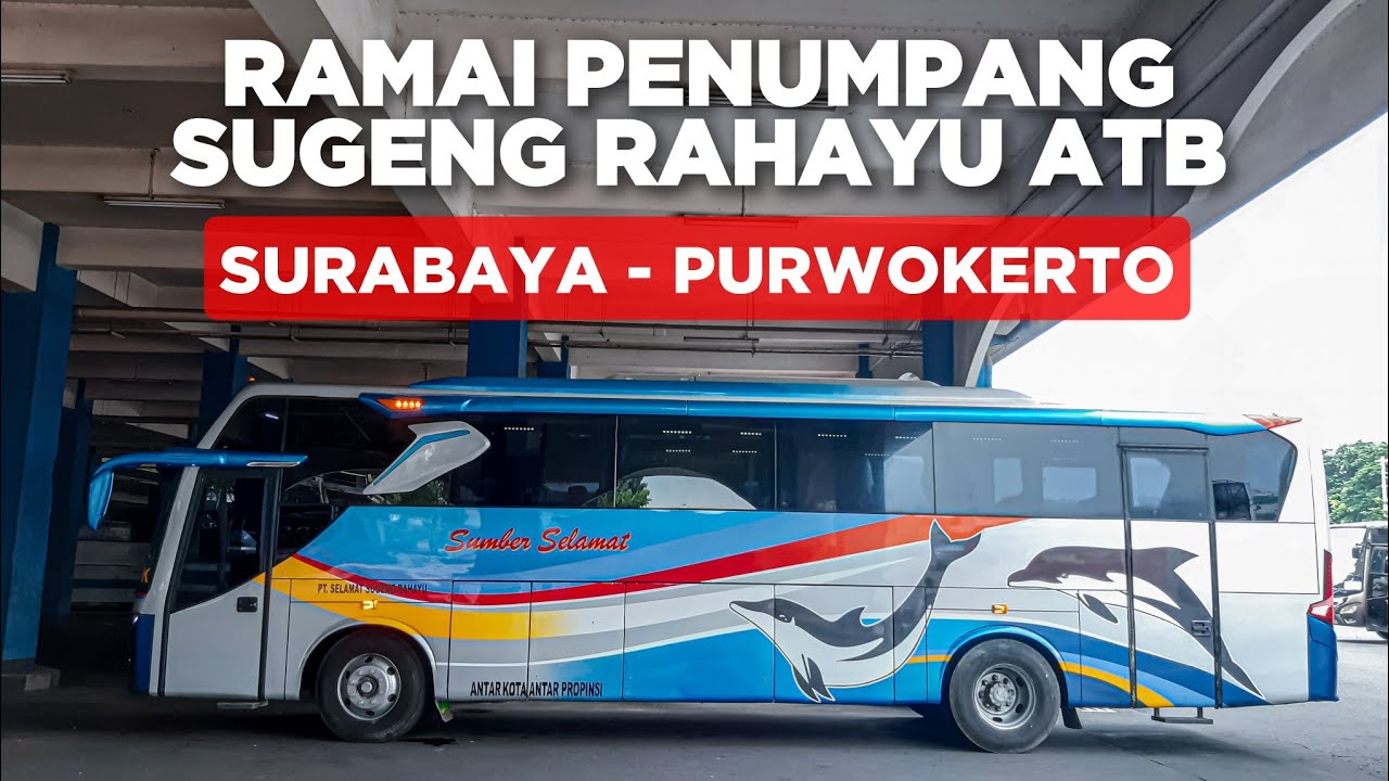 Baru seminggu sudah ramai penumpang || Sugeng Rahayu W7199UP Purwokerto Tarif Biasa