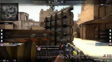 1v5 Clutch & Ace // CSGO MM Mirage // GN2 Ranks