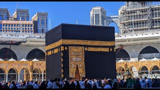 The Holy Kaaba and Masjid Al-Haram in Mecca