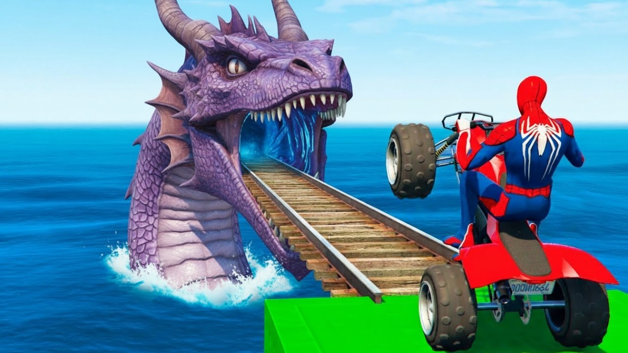 الرجل العنكبوت انقاذ باتمان Spider-Man Rescue batman vs iron man vs venom funny Game GTA 5 superhero