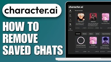 How to Remove Saved Chats in Character.AI (Best Method)
