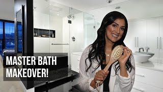 A Master Bathroom Makeover You Won't Believe | Before and After | Luxury Interior Design