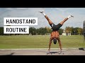 THE BEST HANDSTAND ROUTINE FOR BEGINNERS (PROGRESS FASTER!)