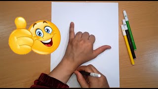 تعليم الرسم للأطفال | كيف نرسم زرافة باليد | طريقة رسم زرافة للاطفال باليد || Draw a giraffe by hand