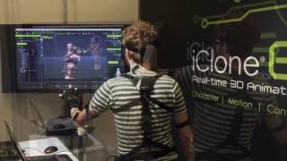 iClone Motion Capture with Perception Neuron at Develop Brighton