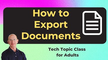 Export Documents from Microsoft Word, Google Docs, and Apple Pages