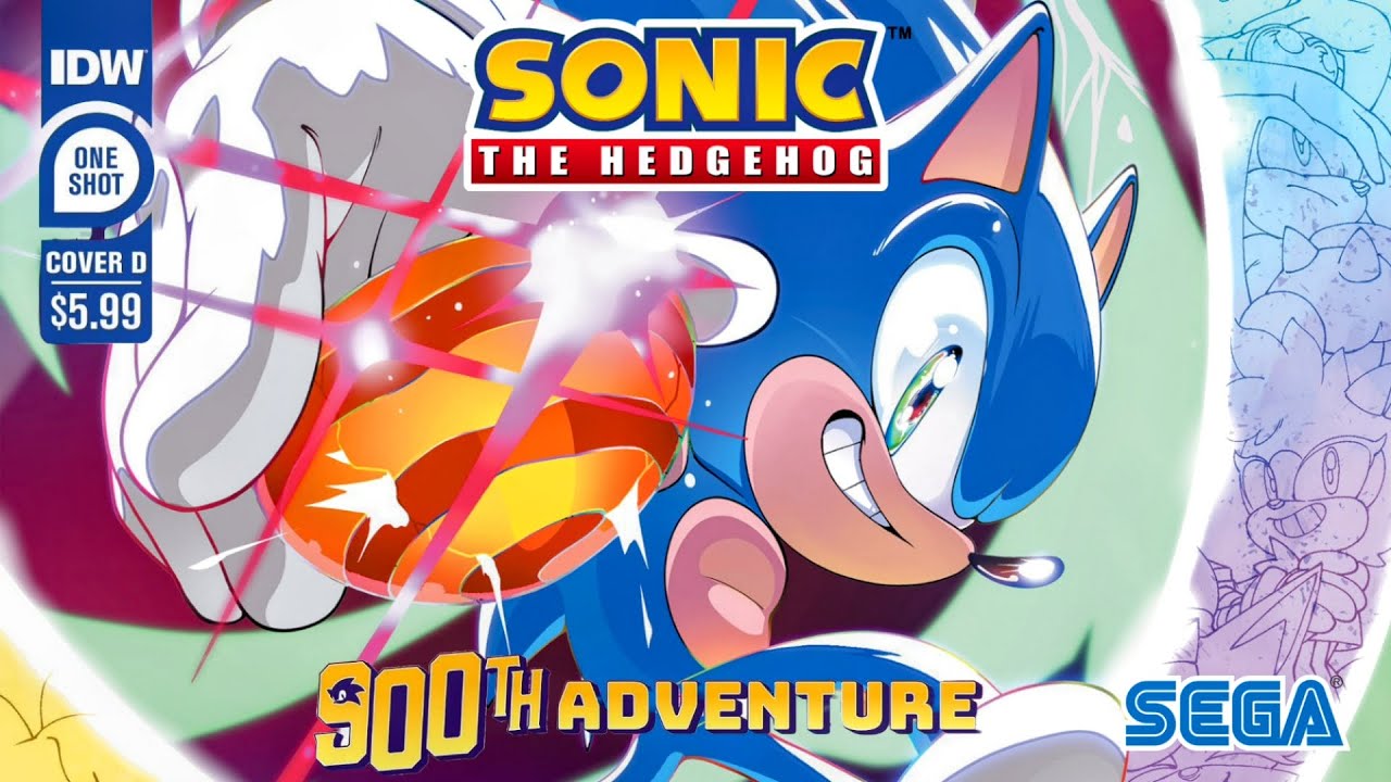 Sonic the Hedgehog's 900th Adventure - 2023 Online Exclusive – IDW  Publishing