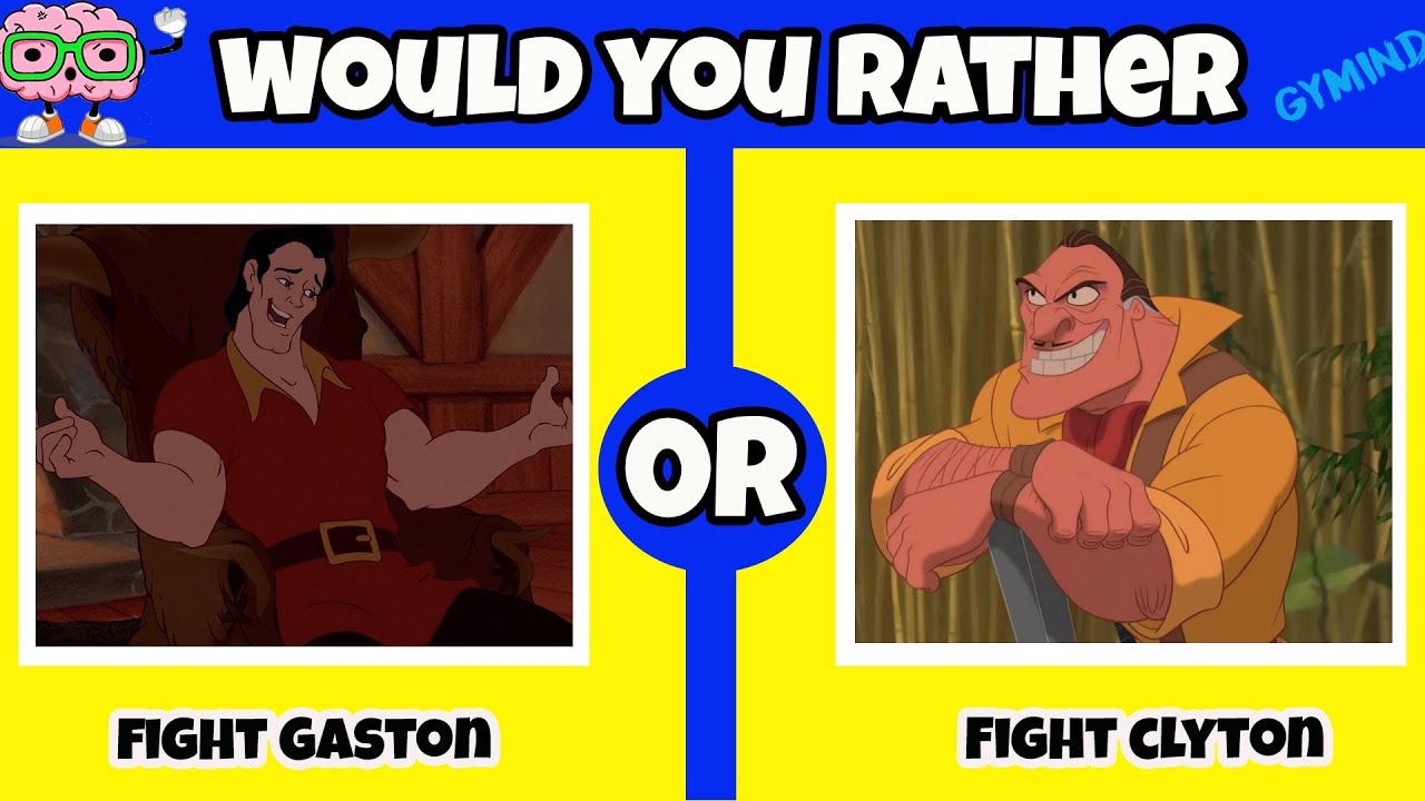 Would You Rather Disney's Villain edition