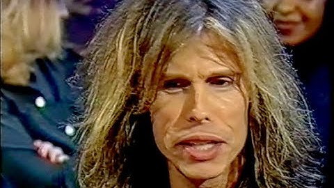 Aerosmith interview London 1997 HD