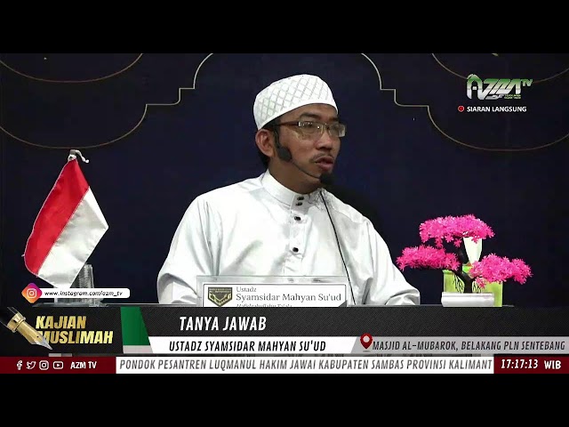 🔴 LIVE : USTADZ SYAMSIDAR MAHYAN SU'UD - 10 SIFAT ISTRI YANG MEMBUAT REZEKI SUAMI MENGALIR class=