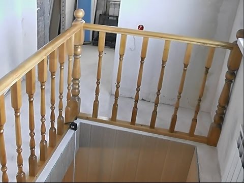 Как сделать перила для деревянной лестницы и самому их установить